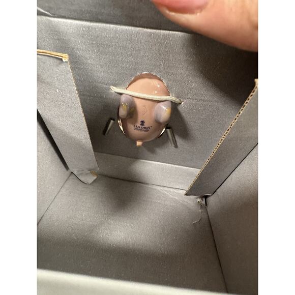 Lladro Santa's Workshop Little Aviator 1996 Ornament Mint In Box 6502 Vintage - Picture 4 of 12